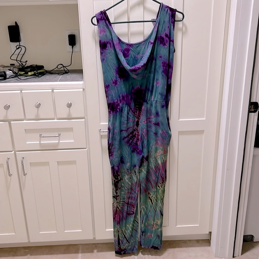 Tie dye jumpsuit